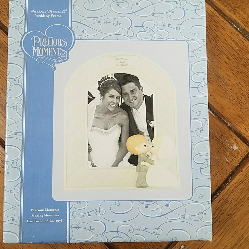 Precious moments wedding frame